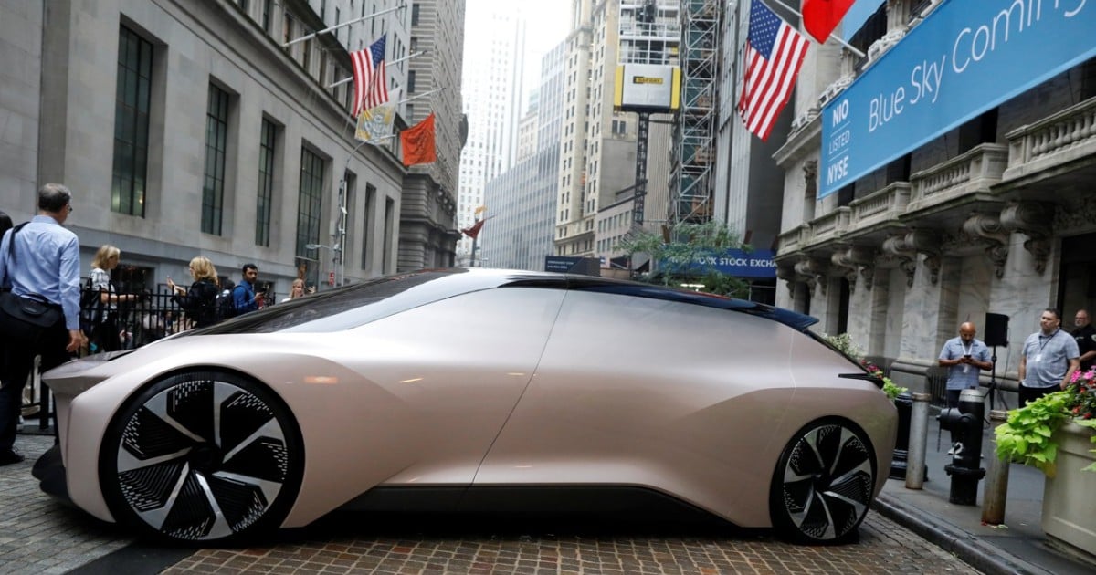 Electric car maker nio deals