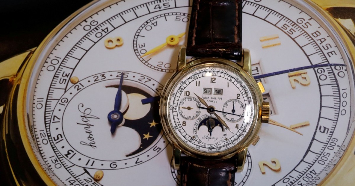 Asprey patek philippe top