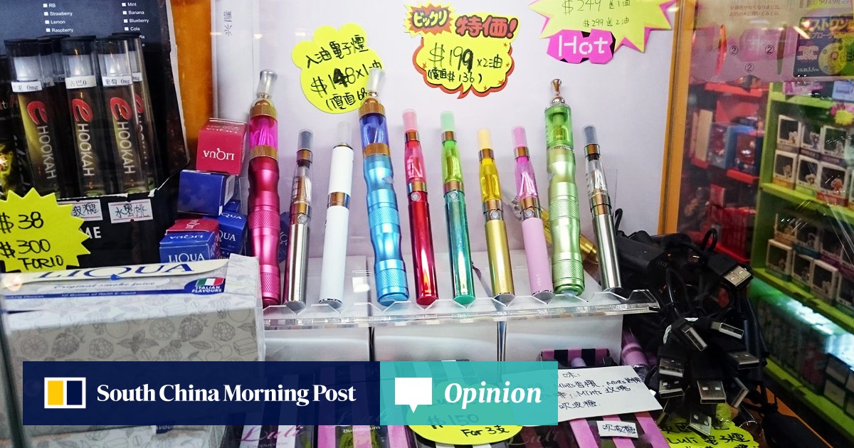 In Hong Kong e cigarettes are as available to children as candy