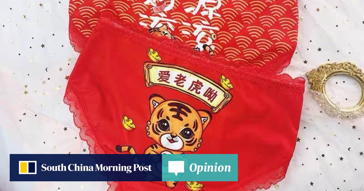 Chinese red strikes fad of underwear