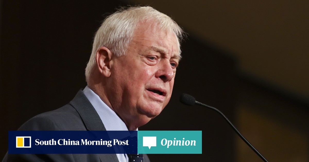Opinion The tragedy of Chris Patten, our last British governor