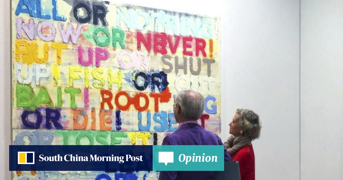 Opinion, Text-based art: from Mel Bochner to the 'King of Kowloon' to Hong  Kong protesters' Lennon Walls, what is it trying to say?