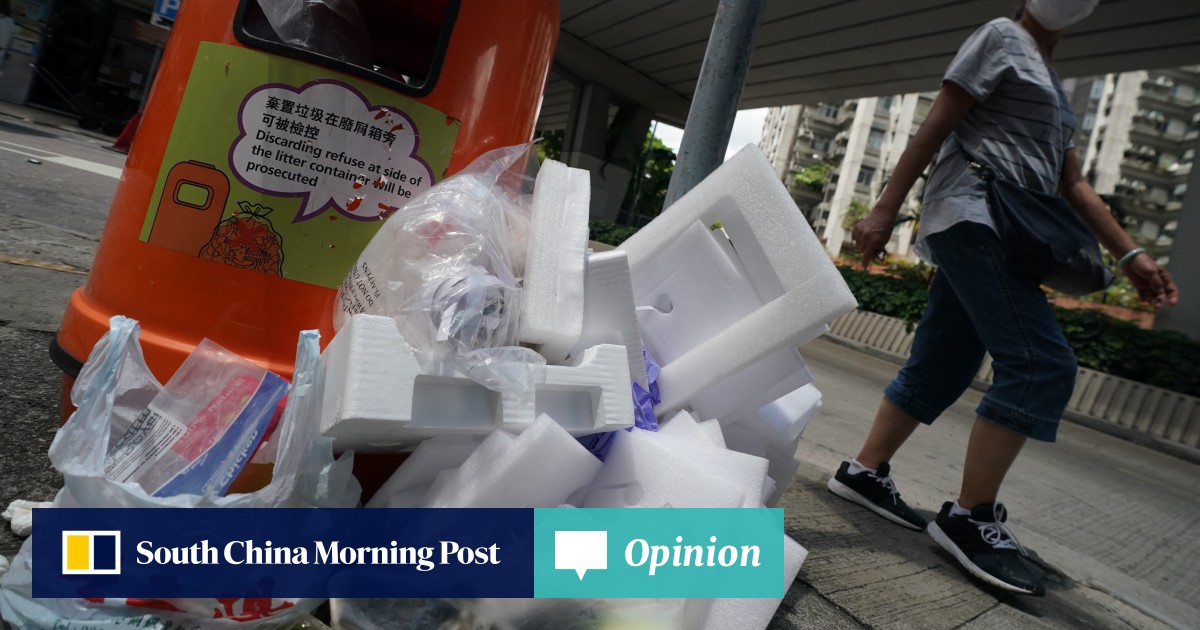 Opinion Why Hong Kong’s household waste disposal law requiring the use of prepaid rubbish bags