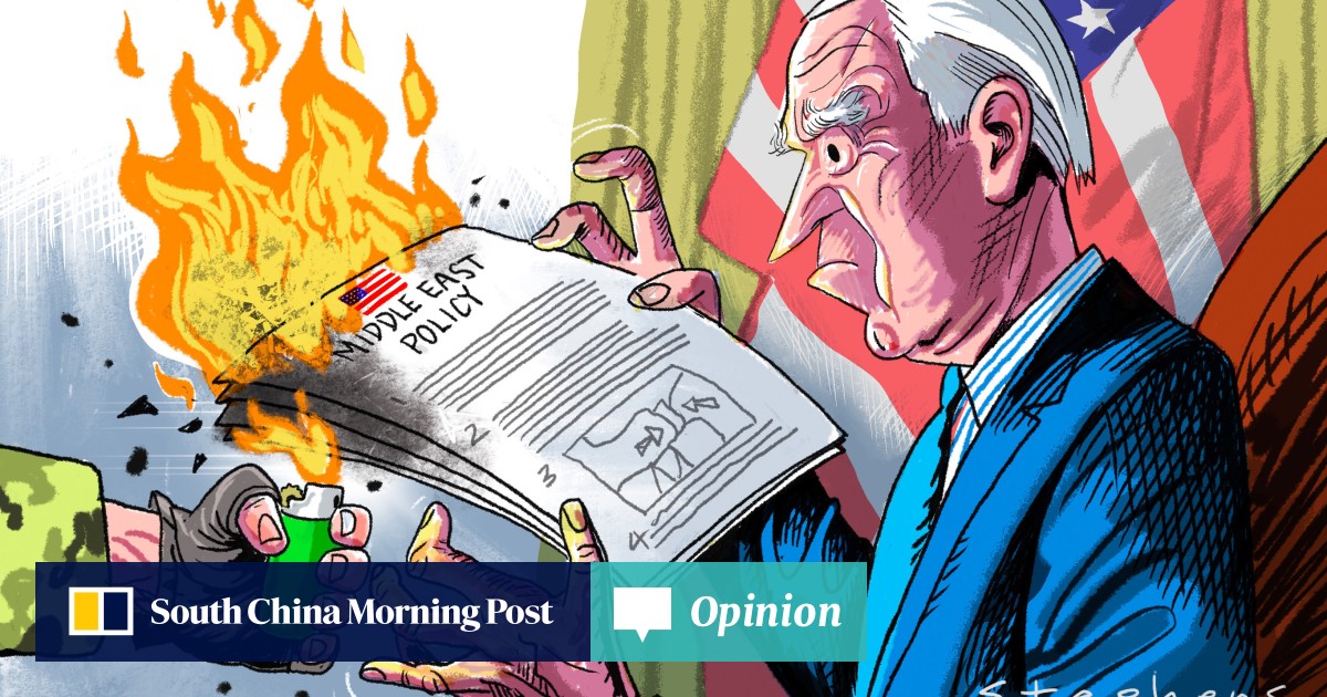 With Israel-Gaza war, America’s Middle East policy has gone up in flames
