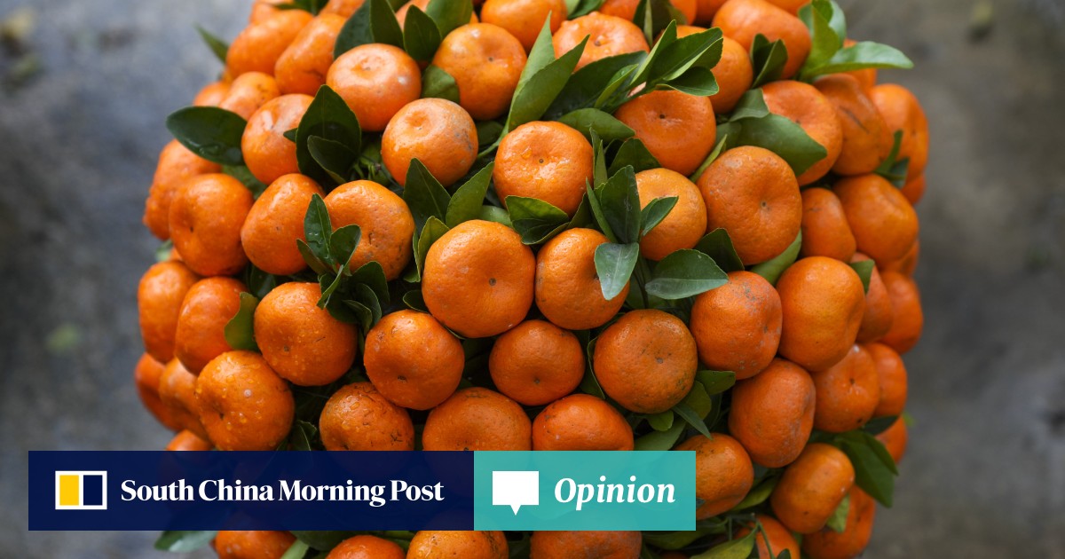 why tangerines for chinese new year