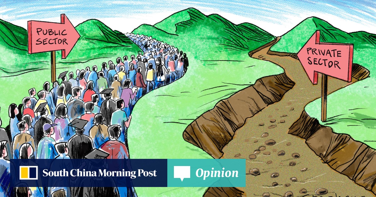 Opinion | As Chinese graduates opt for government posts, what of the private sector?