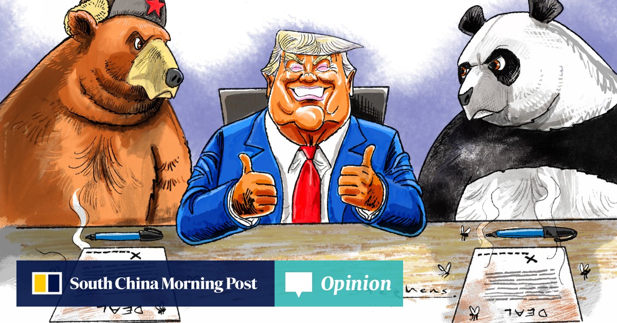 Trump’s amoral deal-making won’t work with Russia or China