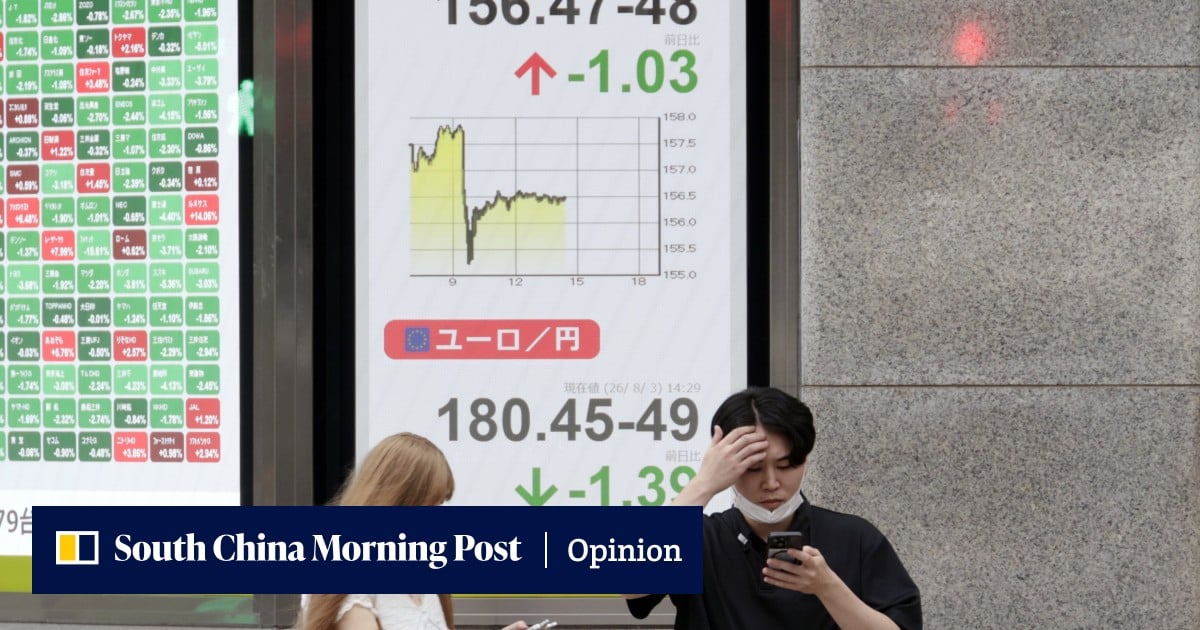 Behind the AI stock market bubble lies a weak yen