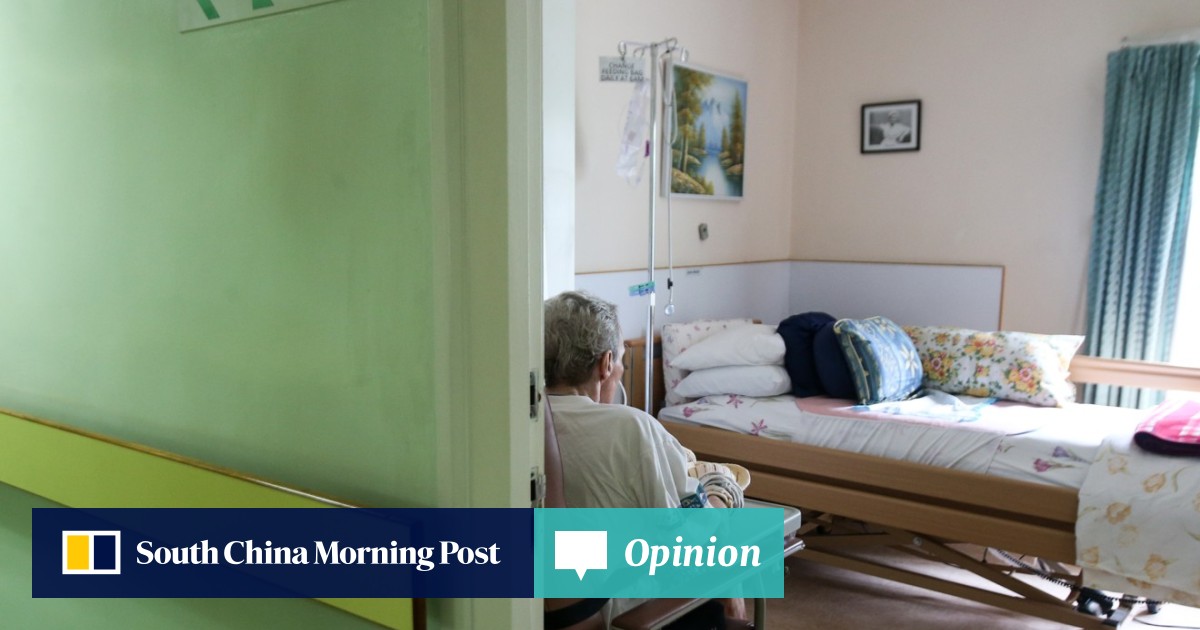 Elderly And Disabled Hong Kong Residents Protest Against Cosmetic - 