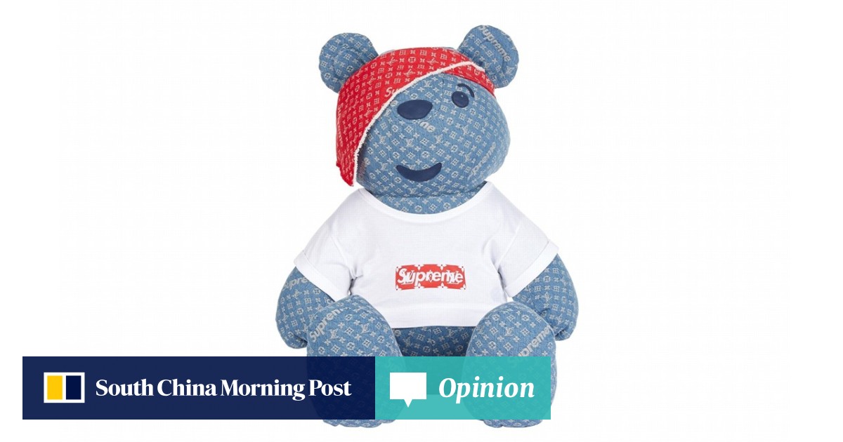Supreme x Louis Vuitton Pudsey Bear sells for over US 100 000 South China Morning Post