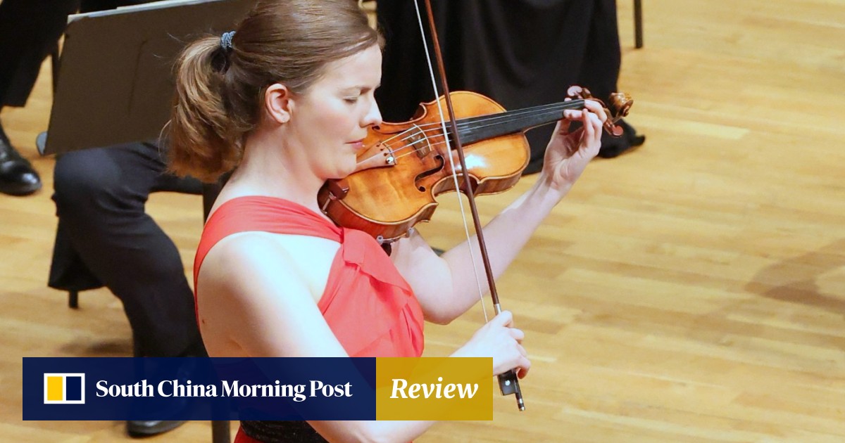 Immaculate Mozart concerto, compelling Hosokawa premiere by violinist Veronika Eberle and Hong Kong Sinfonietta under Christoph Poppen