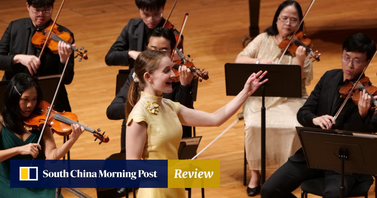Teenager Alma Deutscher shows she’s a rare talent as composer, conductor, pianist and violinist in City Chamber Orchestra of Hong Kong concert