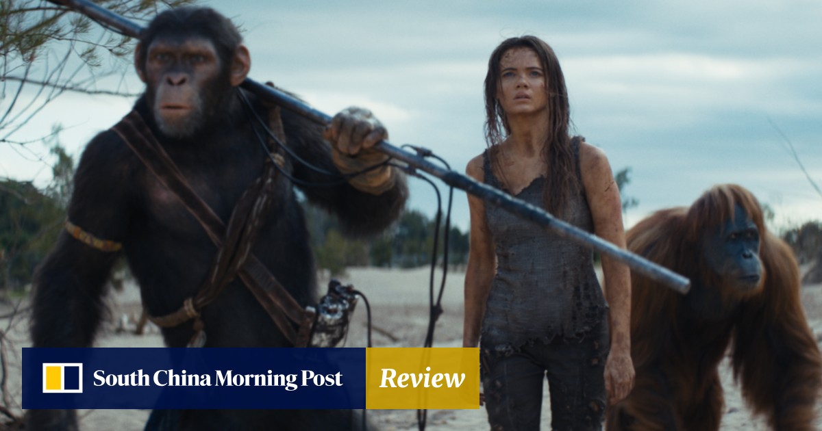 Kingdom of the Planet of the Apes movie review: looks great, but story of Freya Allan teaming up with apes is too slow