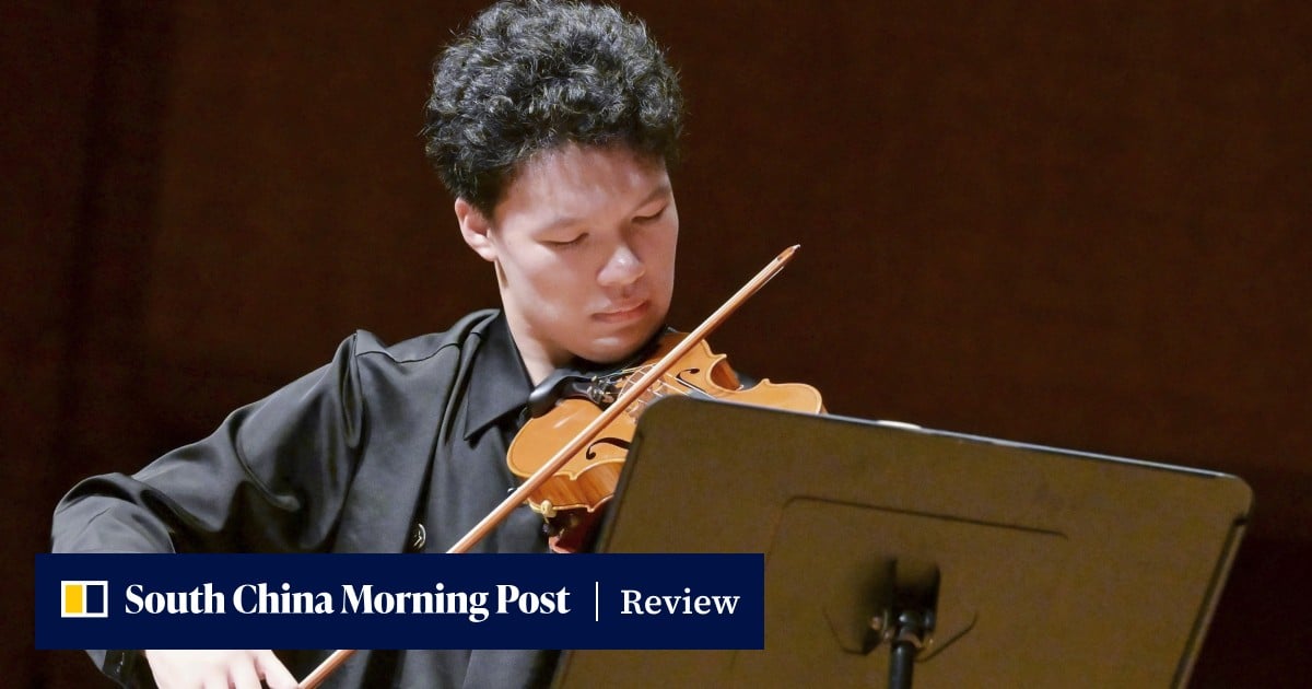 Chinese violin virtuoso Zhang Aozhe, 18, makes magical Hong Kong debut