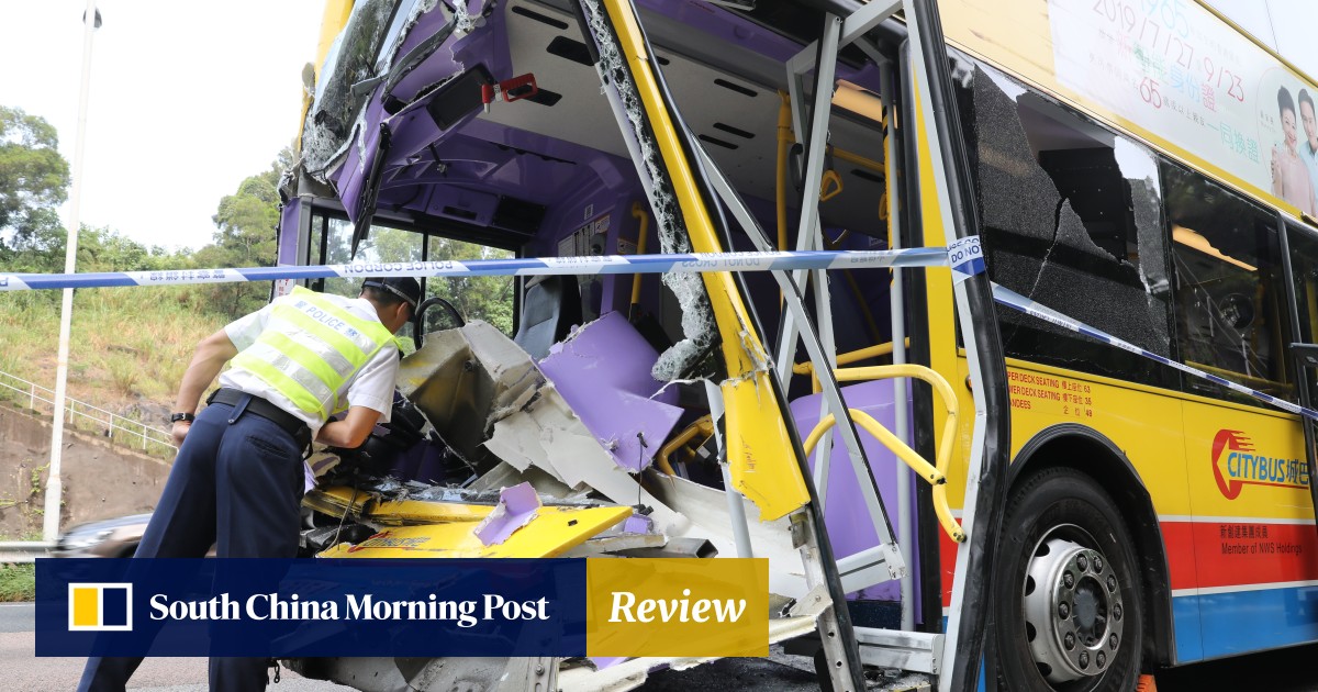 Fatal Crash On Hong Kong Motorway Leaves Bus Driver Dead And 14