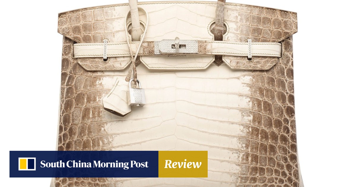 Himalayan crocodile birkin with white gold detailing and 245 diamonds store