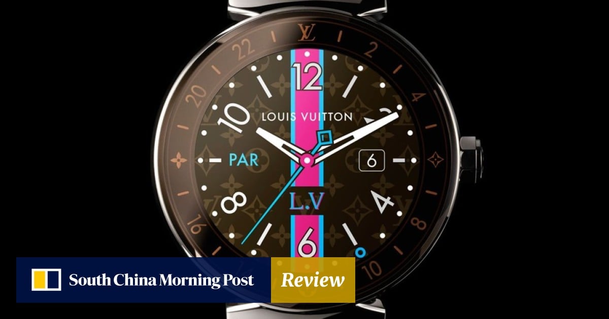Louis Vuitton Launches LV Neon Faces to Tambour Horizon Smartwatch