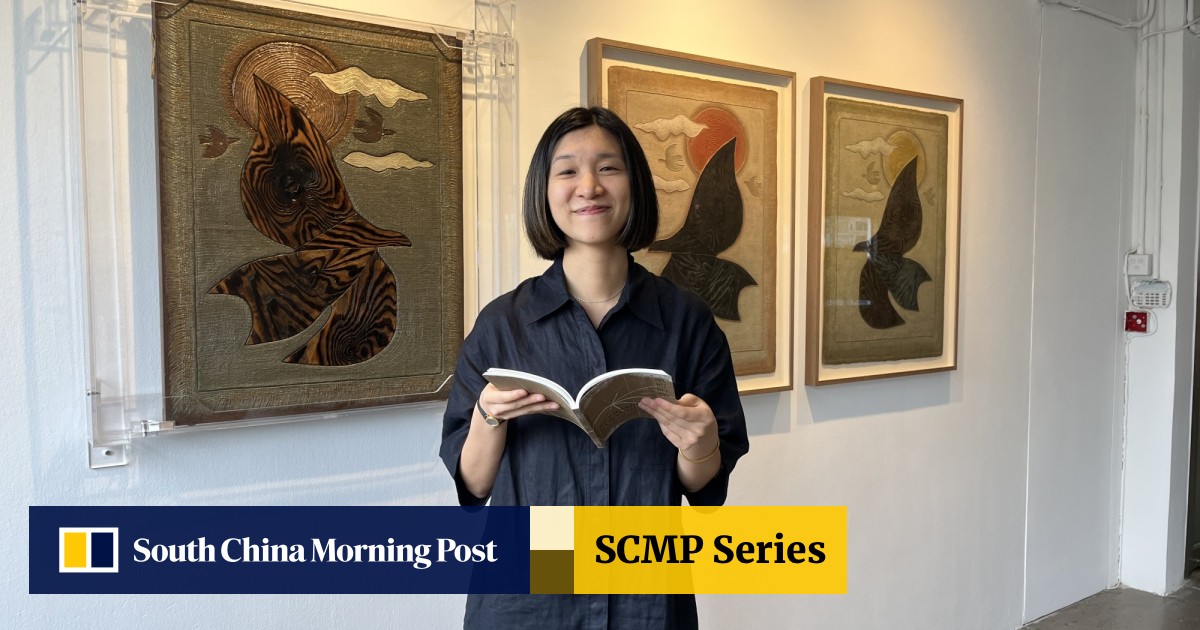 He called them motherboards. Artist Ha Bik-chuen's printing plates