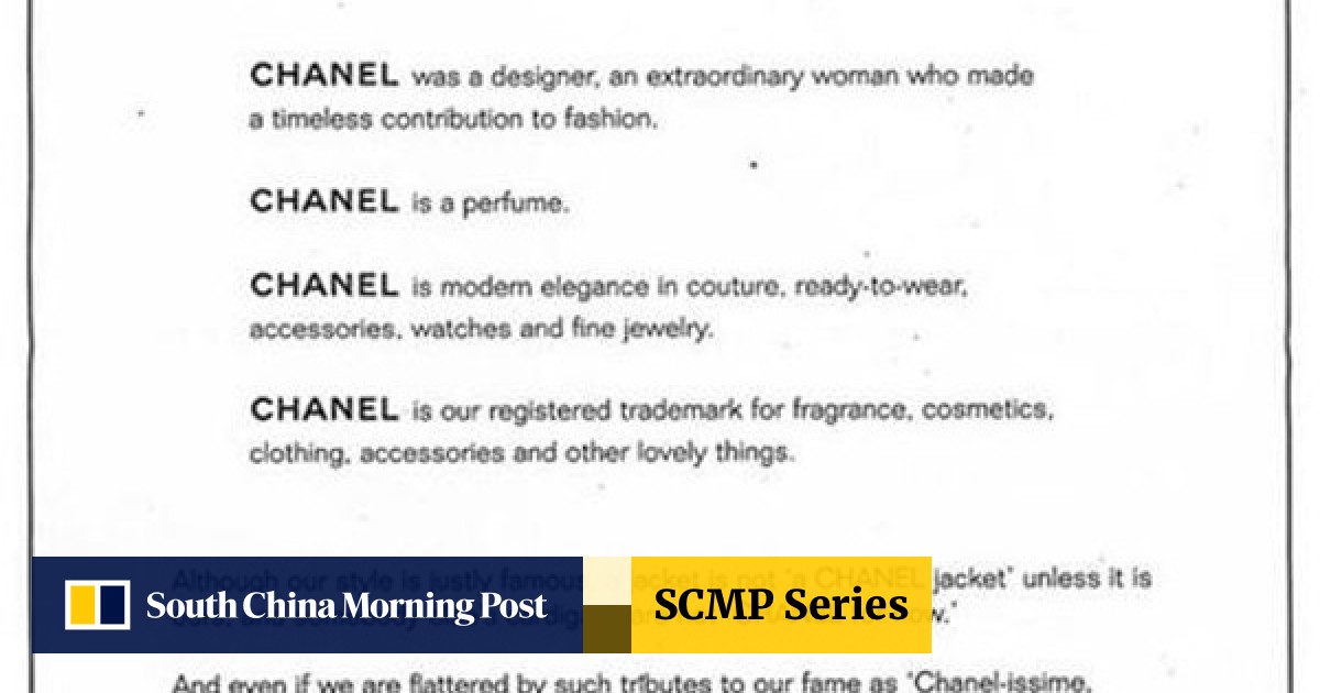 Why Chanel Resists Selling Online And Why Menswear Isn T On Its Agenda President Of Fashion At Luxury House Explains South China Morning Post