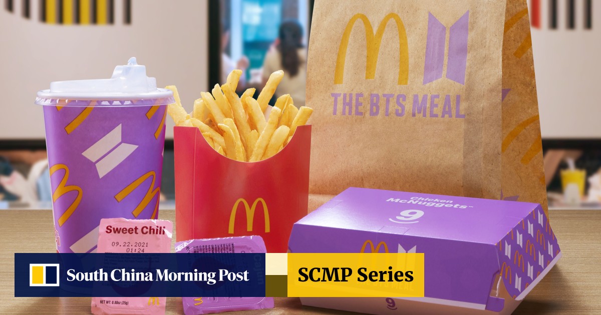 Mcdonald S Bts Meal With Special Sauces Delights Hong Kong Fans Of The K Pop Superstars As It Has Those Around The World South China Morning Post