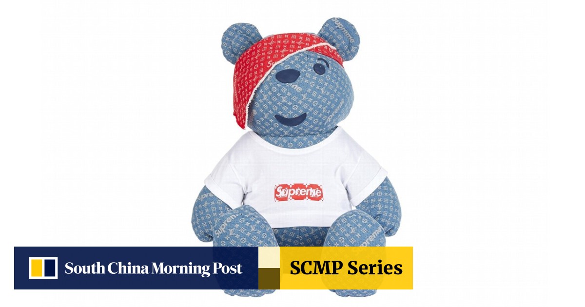 Supreme x louis vuitton cheap teddy bear