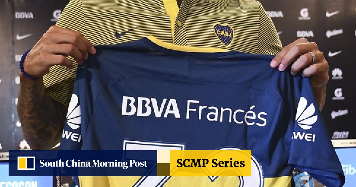 Maglia sale tevez boca