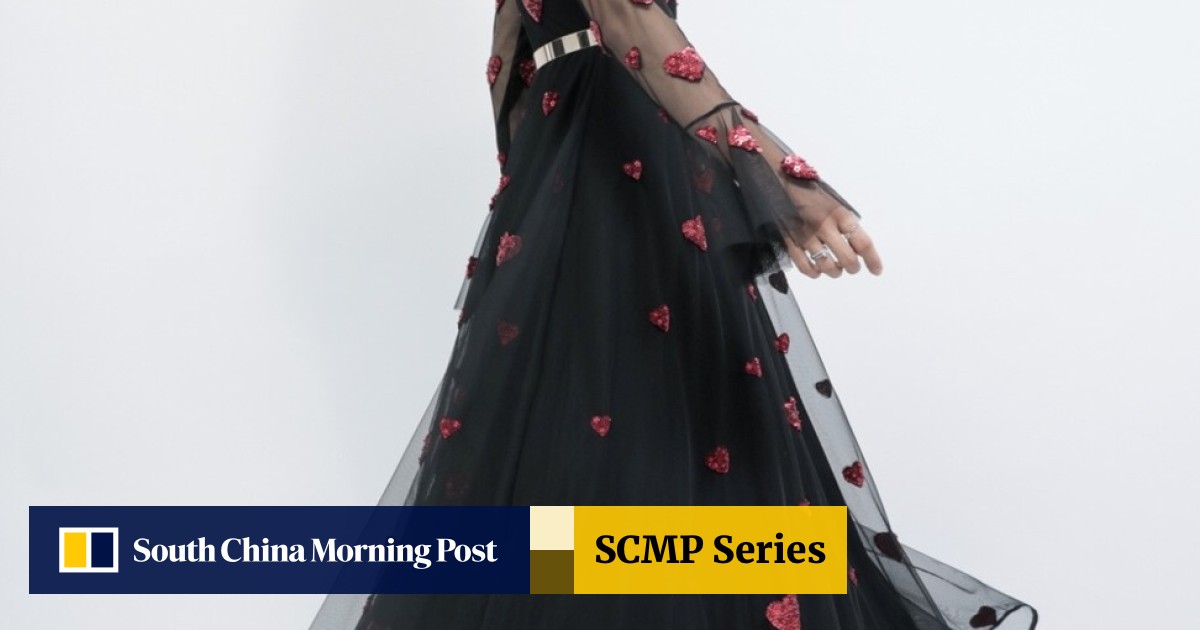 Long net hotsell frock design 2018