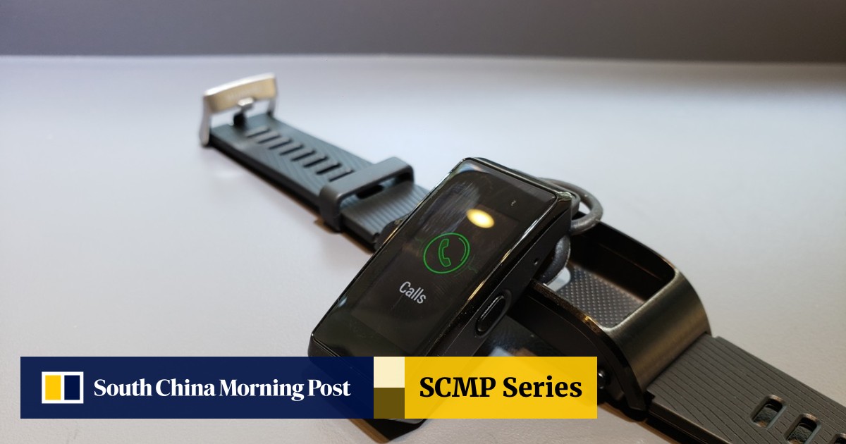 Huawei TalkBand B5 full review activity tracker with colour display that doubles as Bluetooth headset for calls South China Morning Post