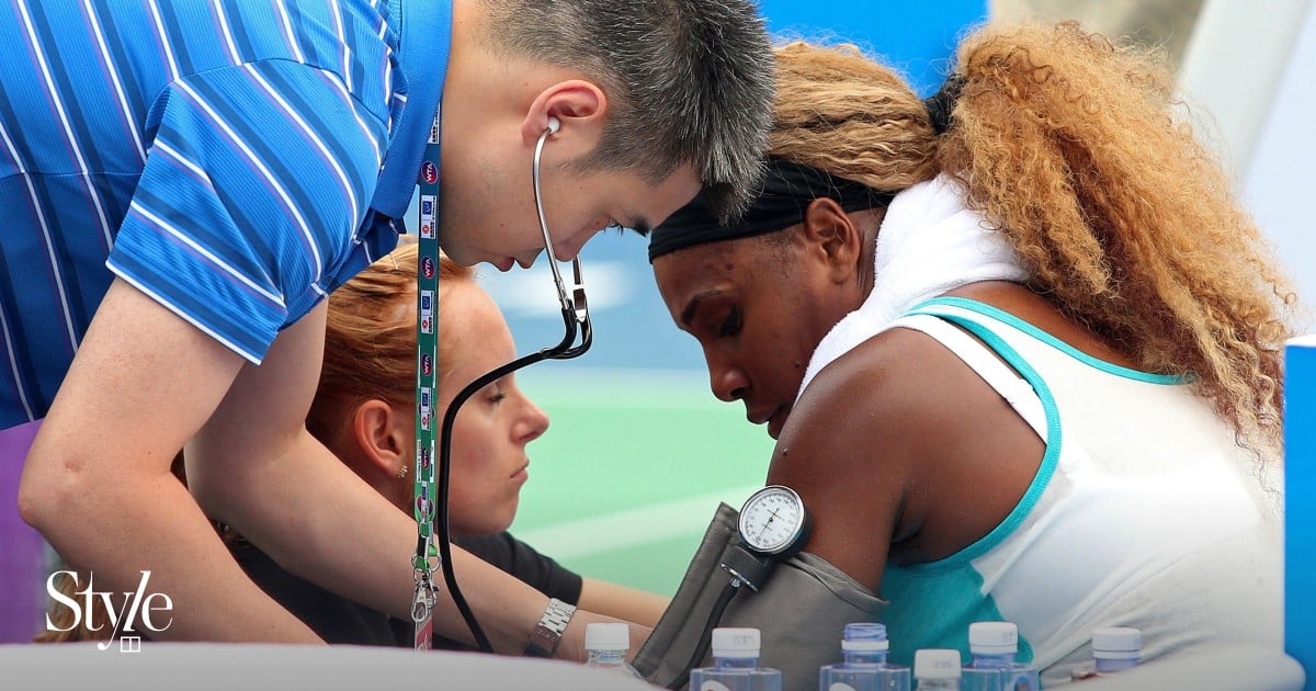 Sick Serena Williams helped from court in Wuhan | South China Morning Post