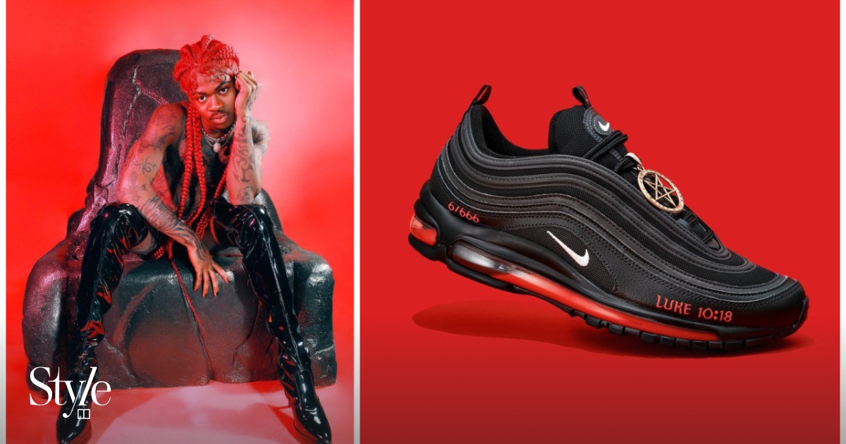 激レアNike Lil nas X Satan shoes 28cm | ヤマダウェブコム