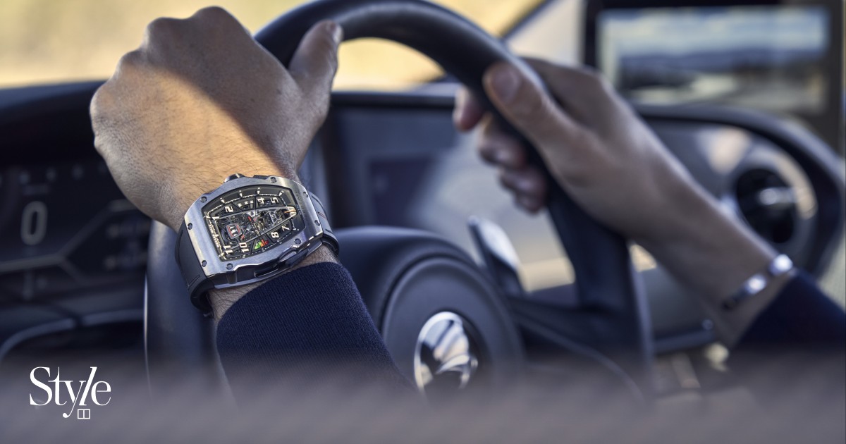 Speed Tale STYLE Edit: Richard Mille channels the McLaren Speedtail supercar ...
