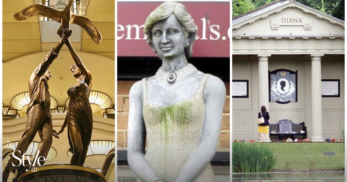 6 Princess Diana statues and memorials, from Paris’ Place Diana to the ...