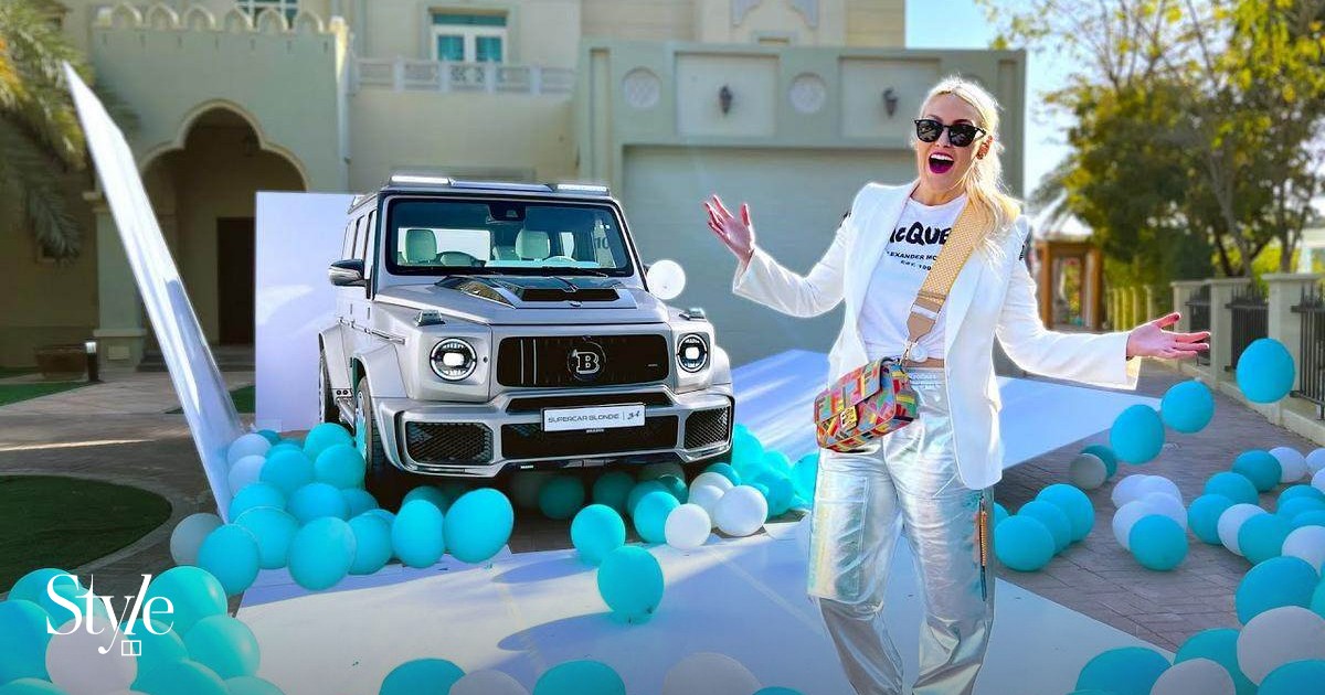 Tiffany & Wheels: Supercar Blondie’s Tiffany Edition Mercedes-Benz Brabus G-Wagon custom car is a world first, boasts a Tiffany blue interior – and got delivered to Dubai in a giant blue box | South China Morning Post