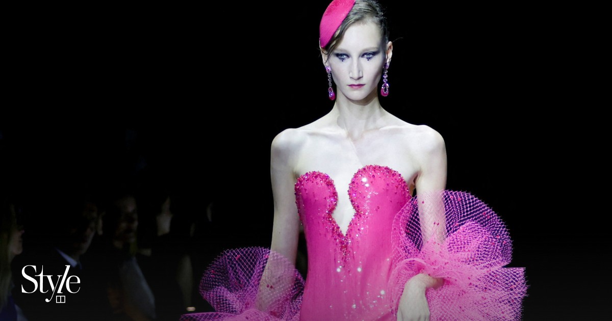 Paris' Haute Couture Week: Giorgio Armani's sparkling tribute to
