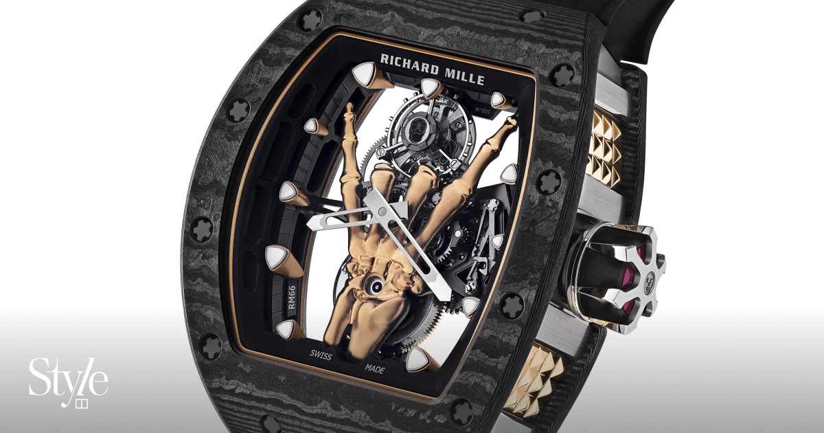 Style edit: richard mille launches rock ‘n’ roll watch rm 66 flying tourbillon