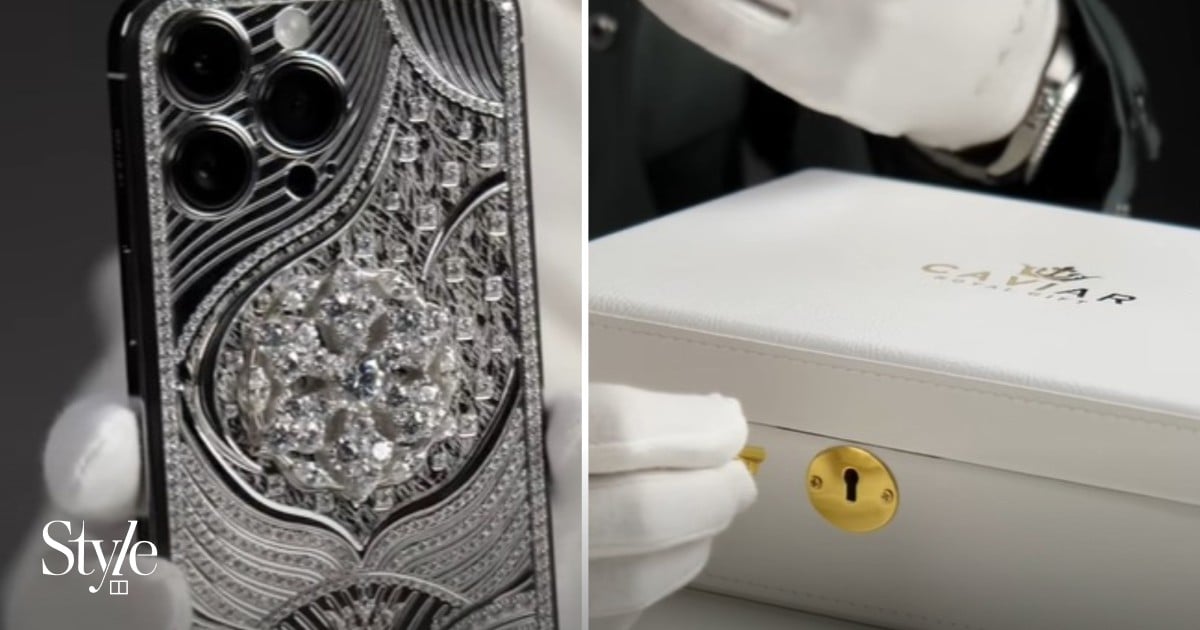 Meet the world's most expensive iPhone, worth US$450,000: the Russian brand Caviar has added a Graff snowflake pendant to the iPhone 14 Pro Max, and thrown in another 511 diamonds for good Meet the world's most expensive iPhone, worth US$450,000: the Russian brand Caviar has added a Graff snowflake pendant to the iPhone 14 Pro Max, and thrown in another 511 diamonds for good