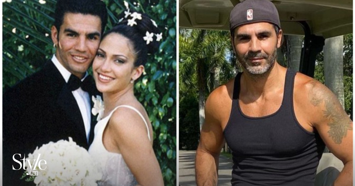 who was jennifer lopez first husband