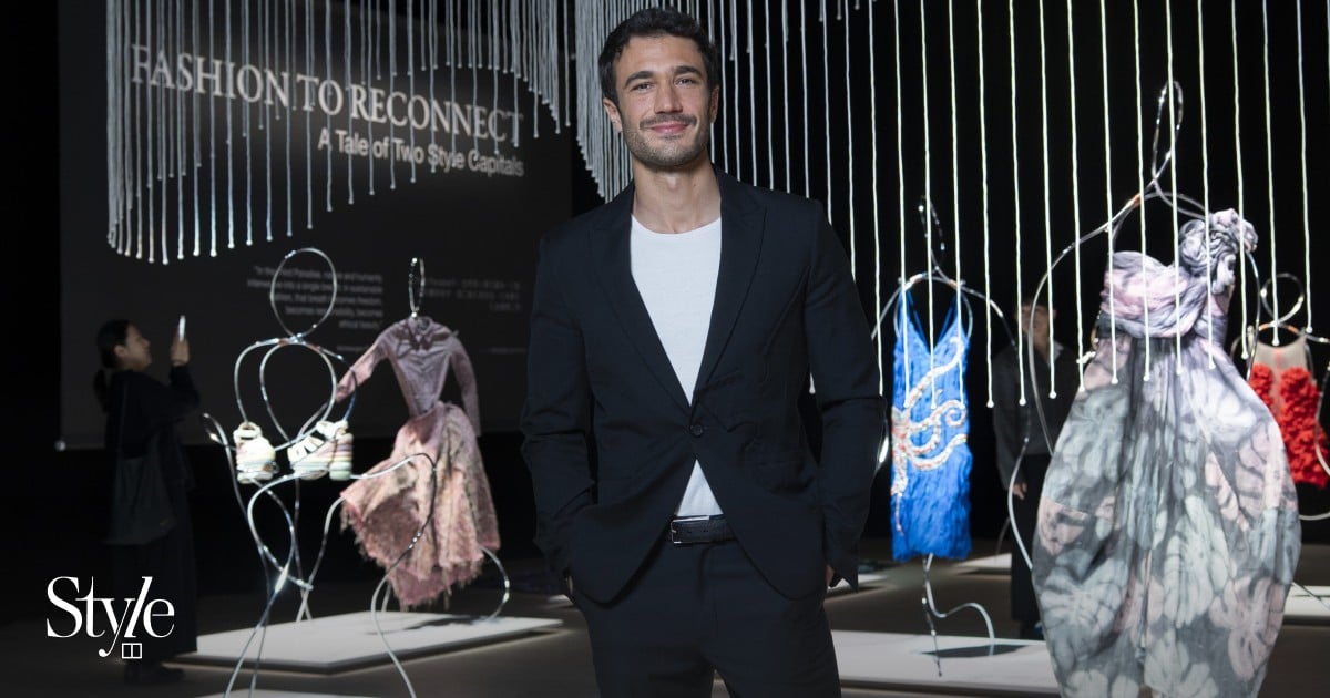 Eugenio Franceschini on fashion and his role as Marcello on Emily in Paris