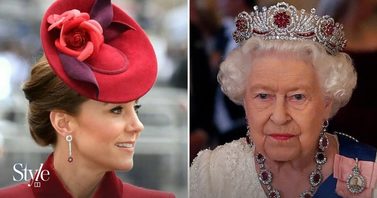 Queen Elizabeth and Catherine, Duchess of Cambridge love rubies – 5 ...