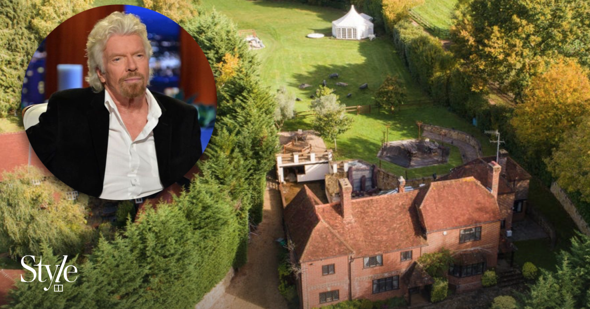 Virgin billionaire Richard Branson’s English country manor is for sale