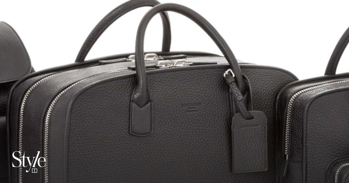 Giorgio Armani adds travel bag and backpack to its Private Bag 