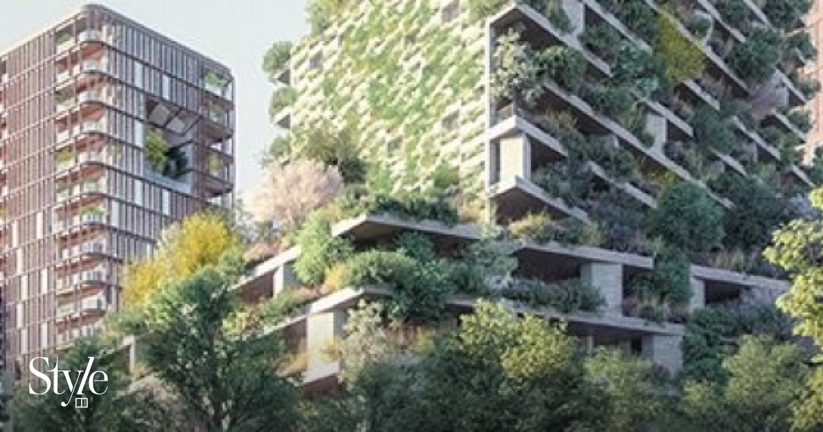 Smog-eating ‘vertical forest tower’ will feature 300 plant species