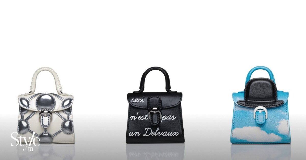 Delvaux launches seven adorable miniature bag charms