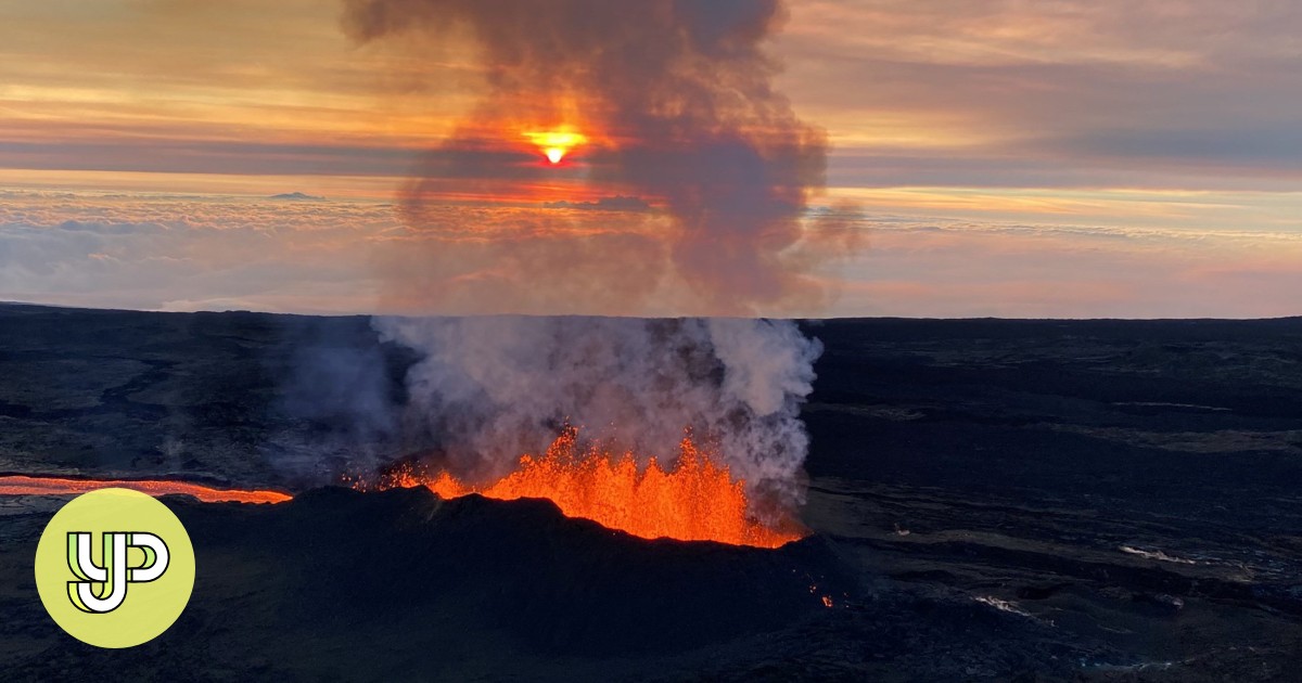 Mauna Loa eruption what causes lava to flow from volcanoes, how Native