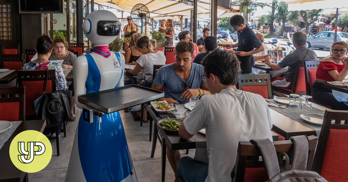 Study Buddy (Challenger): Are robot waiters going to take over jobs of human servers at restaurants? - YP - Vimarsana News