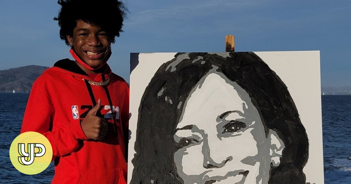 A Teen Artist Tweeted His Kamala Harris Portrait The Us Vp Elect Picked Up The Phone To Say Hey Yp South China Morning Post A Teen Artist Tweeted His Kamala Harris Portrait The Us Vp Elect Picked Up The Phone To Say Hey Yp South China Morning Post