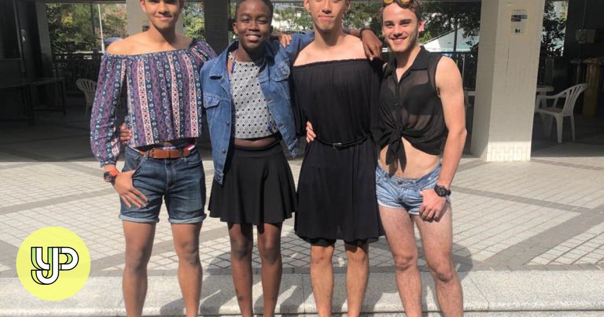 Campus Life Gender Swap Day at HK school taught students about empathy