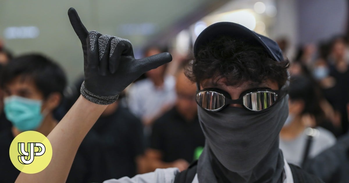 Hong Kong protests Law to ban face masks at public assemblies to be