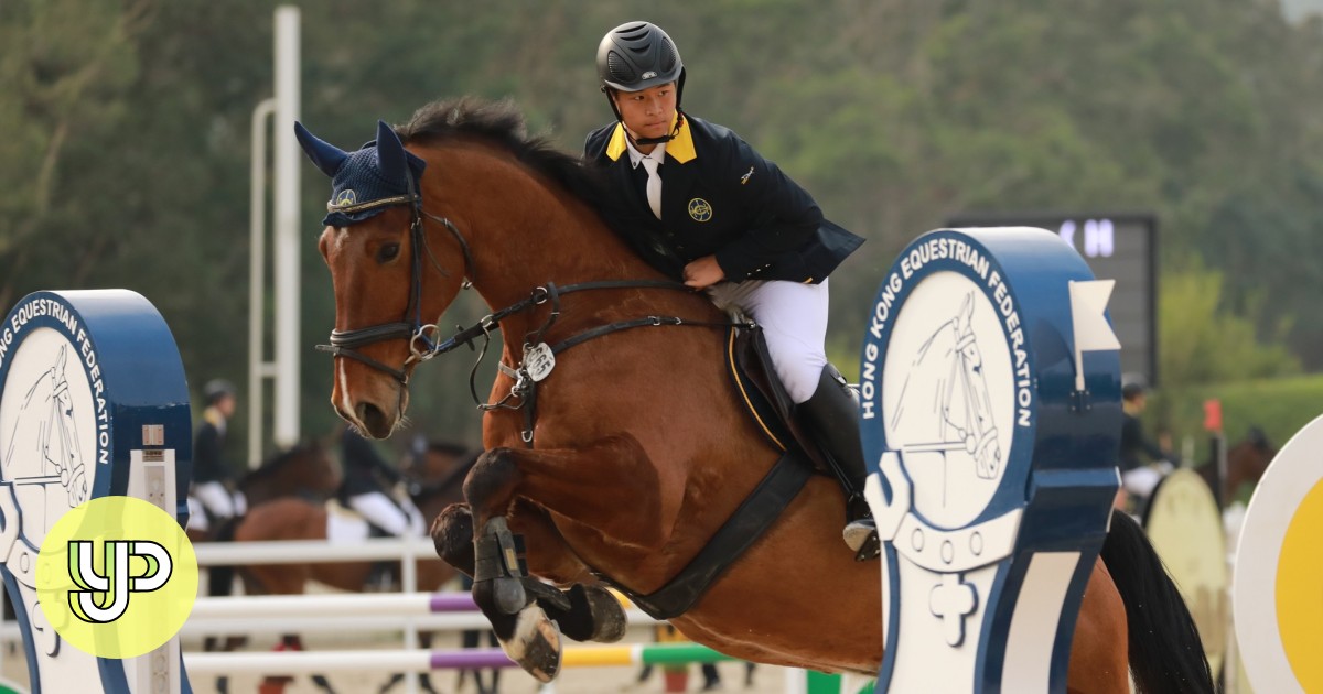 Teen show jumper edgar fung on missing out on the youth olympics at the very last minute, and what he learned from bouncing back