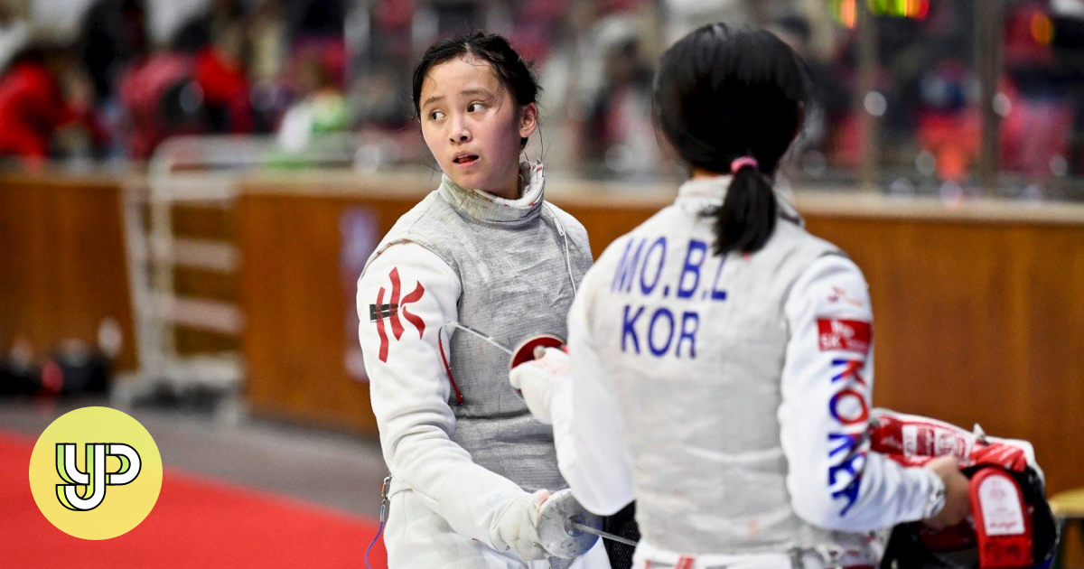 Hong Kong teenage fencer Sophia Wu takes silver at Asian Junior and